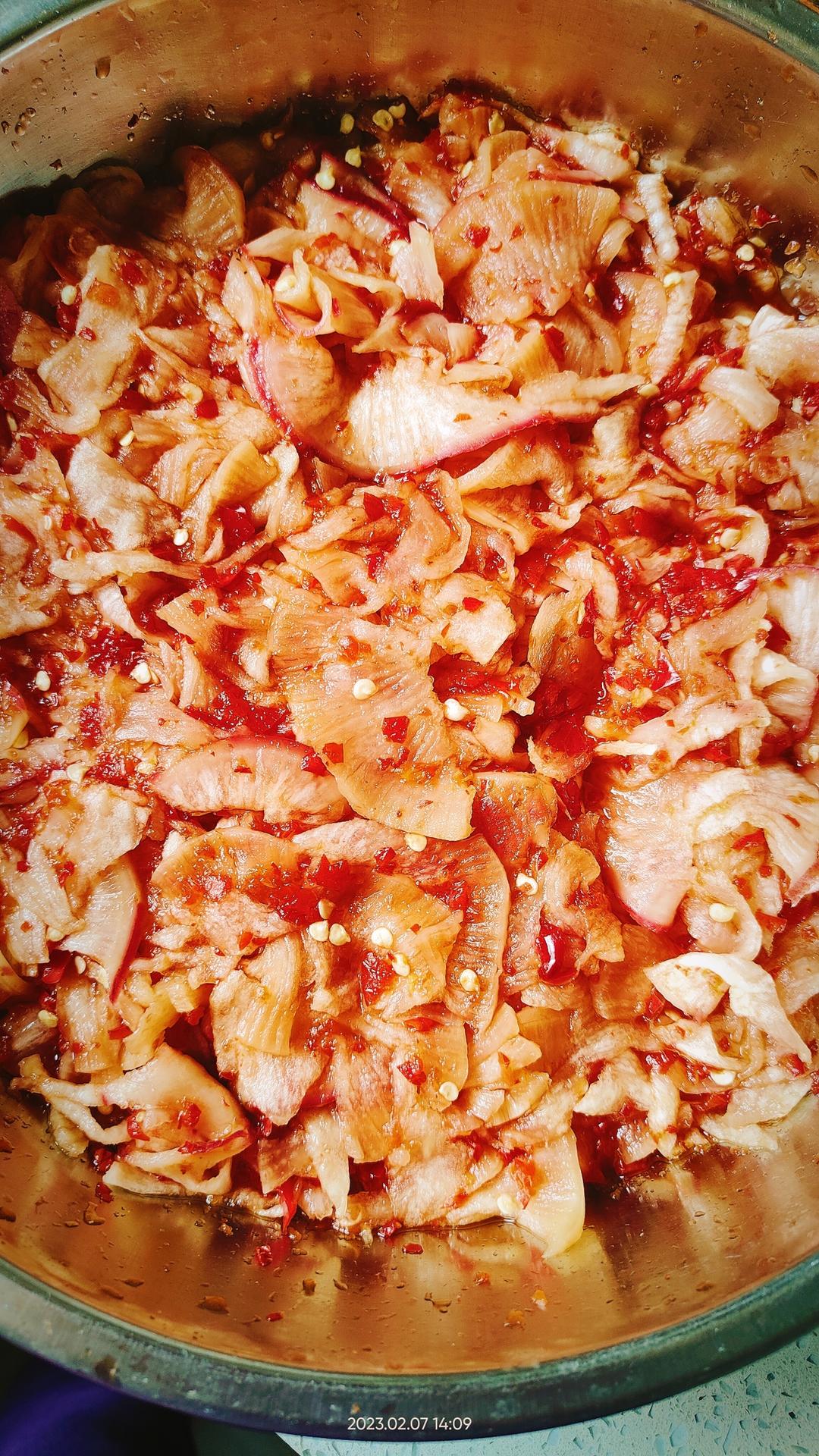 萝卜榨菜——小时候的味道♥