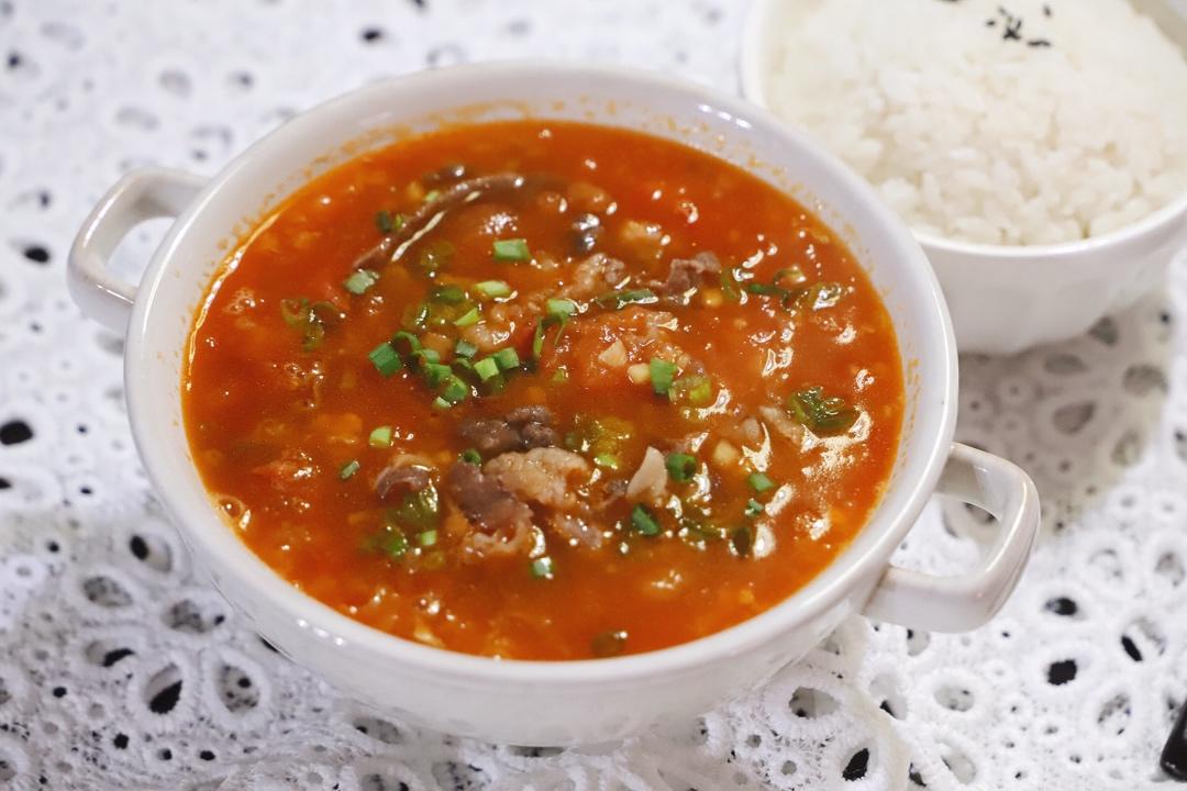 番茄肥牛汤