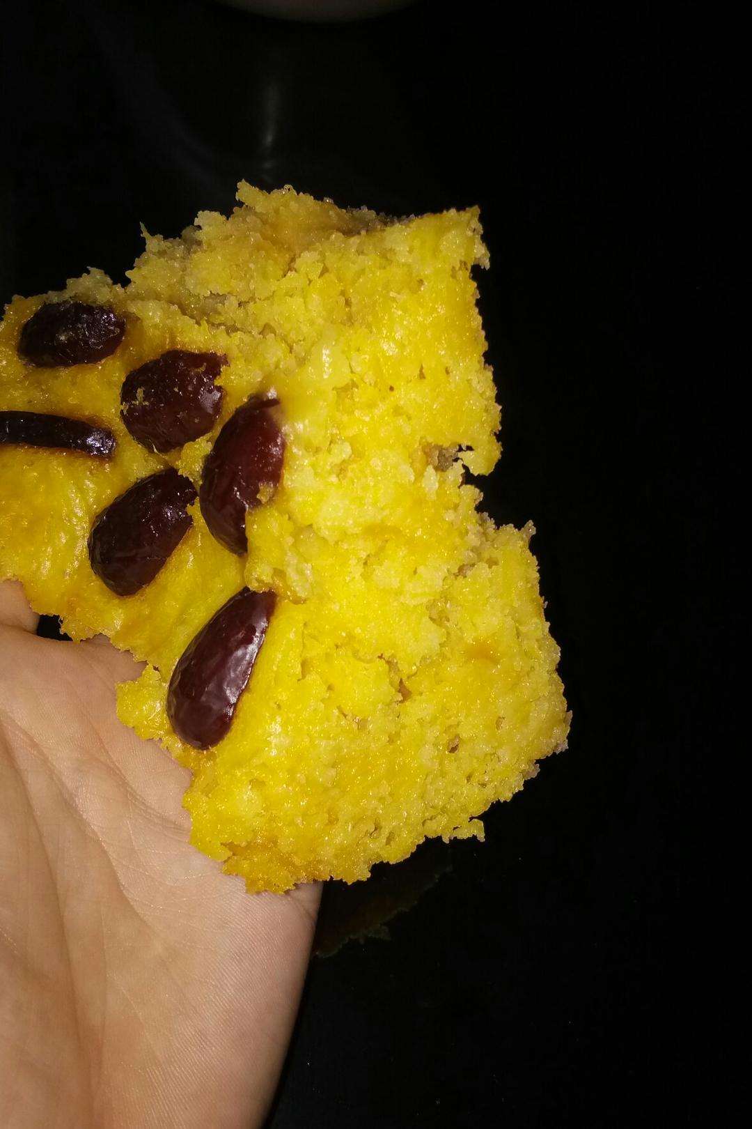 紫薯南瓜系列之双拼发糕