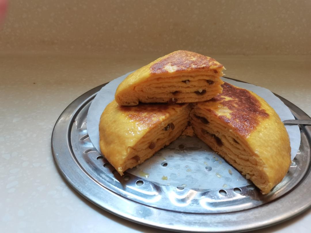 不用烤箱的中式红薯千层饼