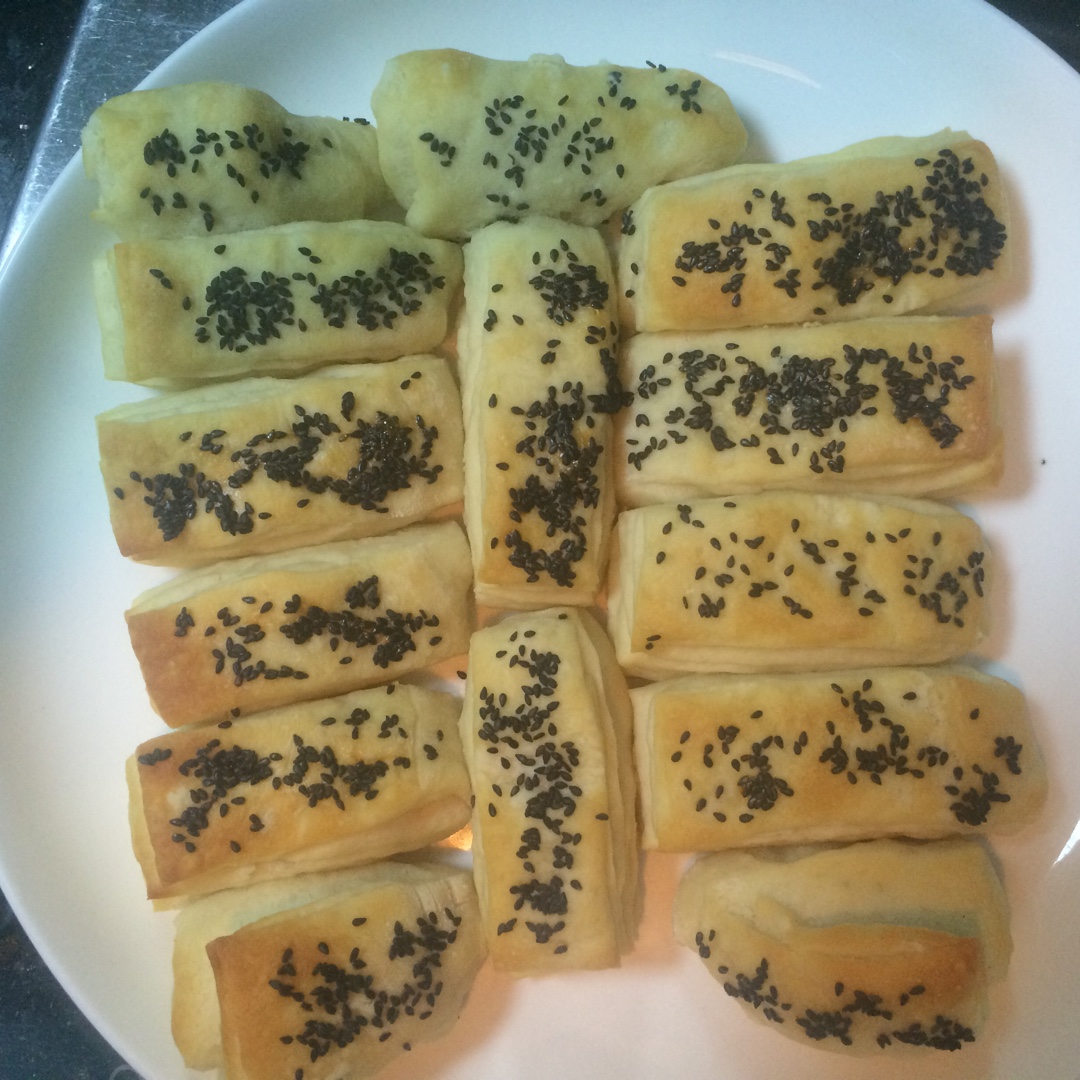 椒盐发面千层饼