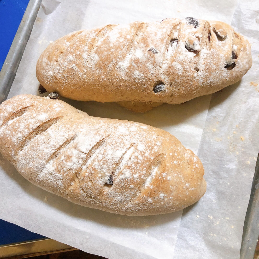 蔓越莓全麦黑糖面包