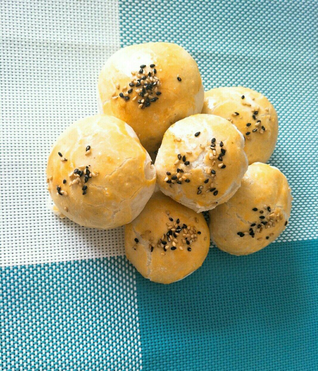 红豆酥饼（附油酥不测漏的办法）