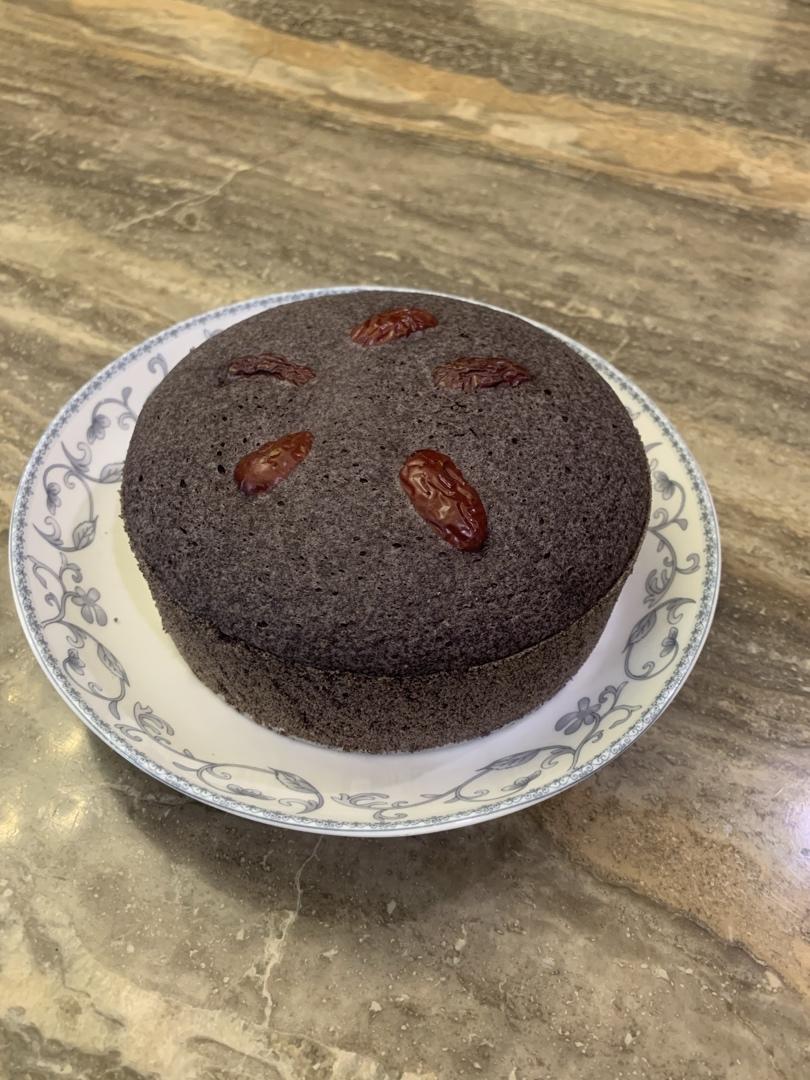 健康美味的黑米糕