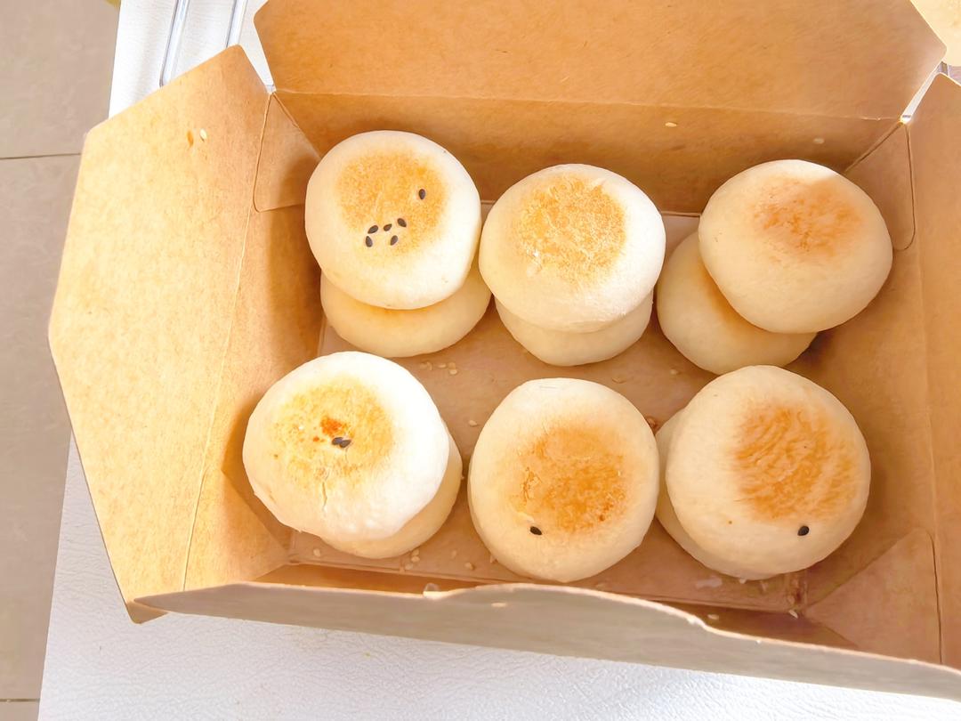 酥皮绿豆饼   酥得掉渣渣