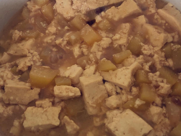 我儿子最爱吃的土豆豆腐