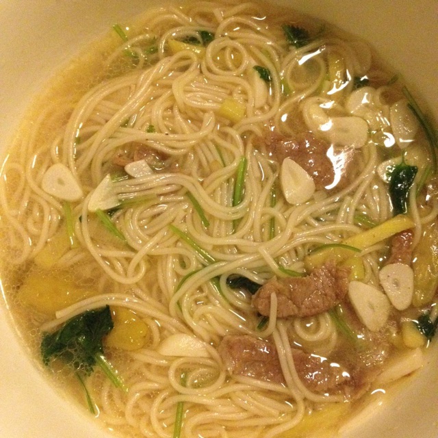清汤牛肉面