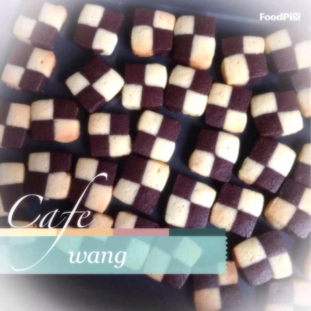 双色小棋格饼干