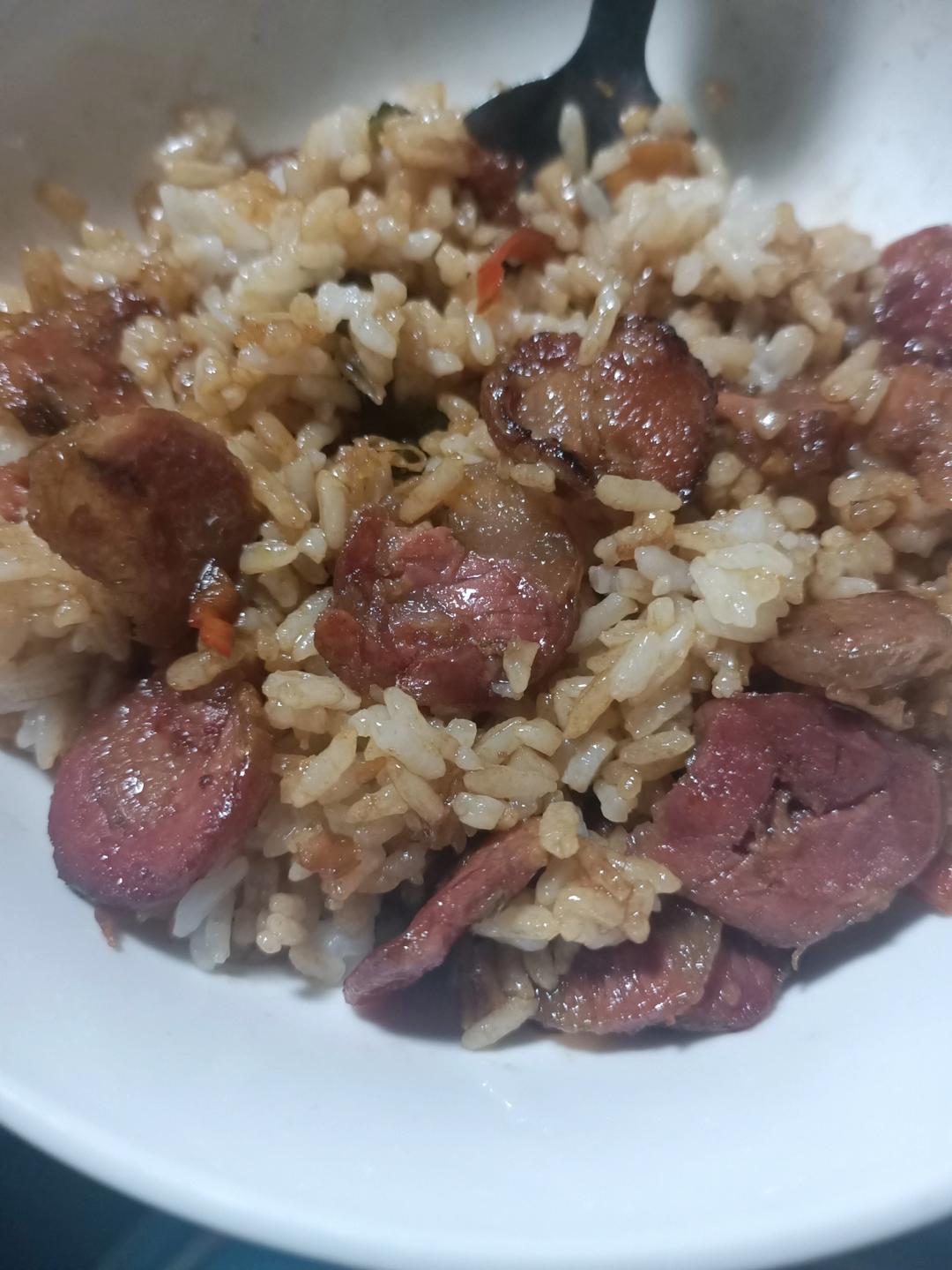 青椒炒香肠