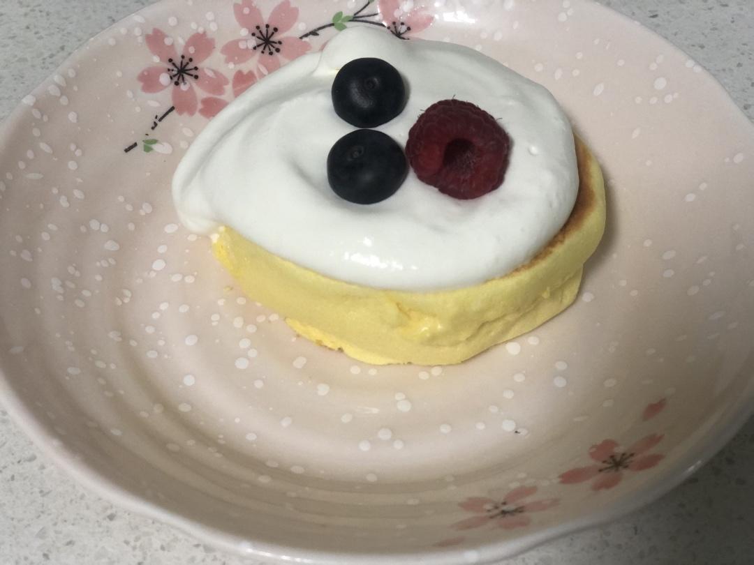 原味无油日式舒芙蕾厚松饼
