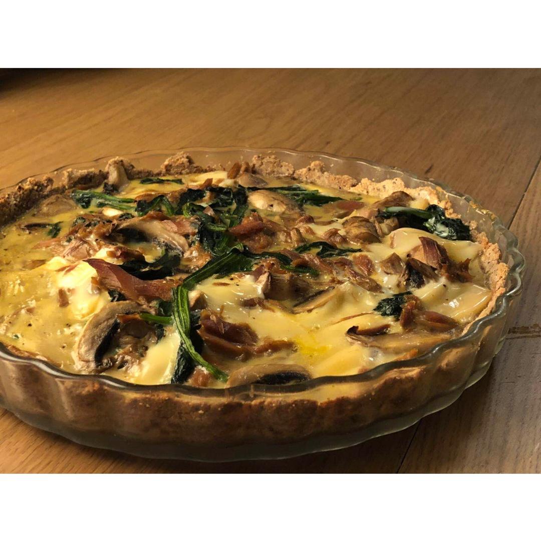 法式菠菜奶酪咸派 quiche aux épinards