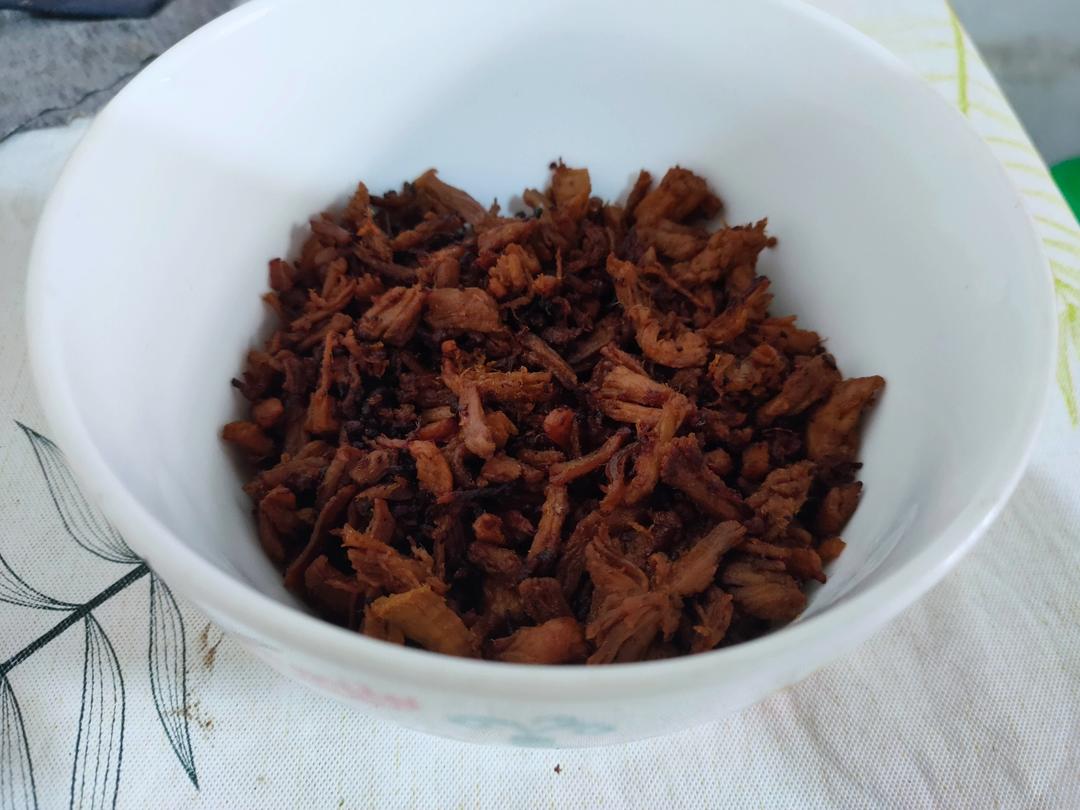 零失败，高出绒，简单制作肉松（9个月宝贝的辅食，猪肉，牛肉都可以）