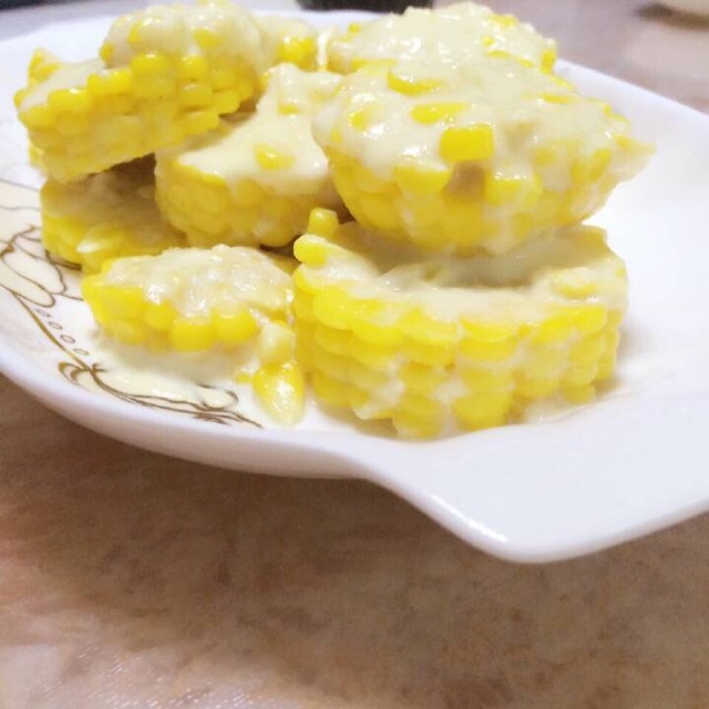 奶香煮玉米