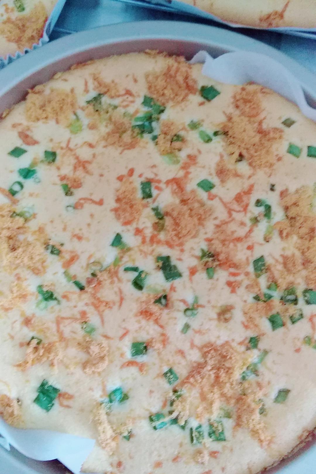 香葱肉松蛋糕