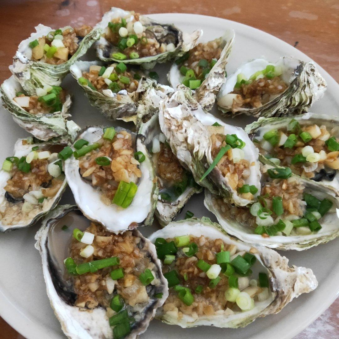 超简单～蒸蒜蓉生蚝