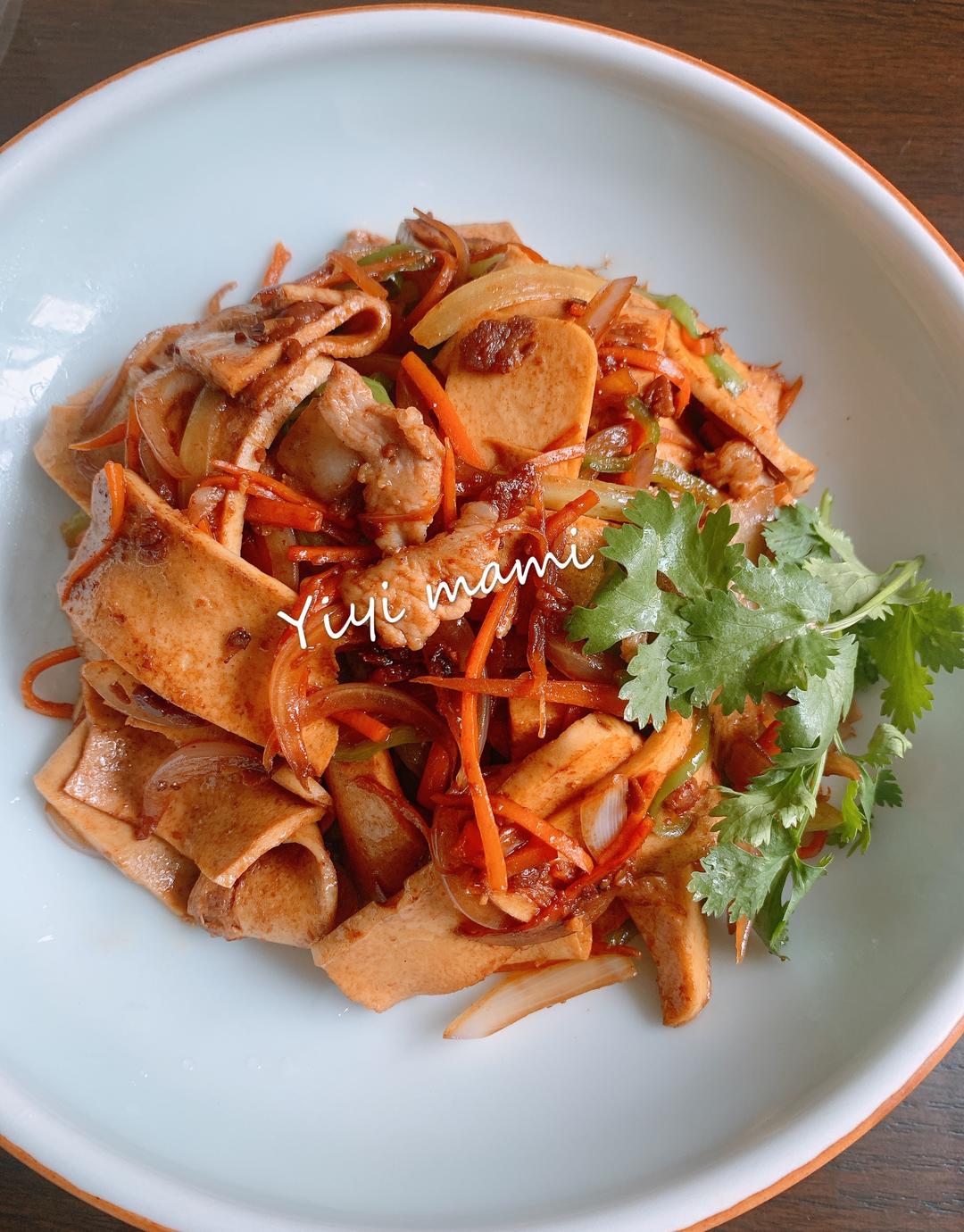 干锅千叶豆腐的做法