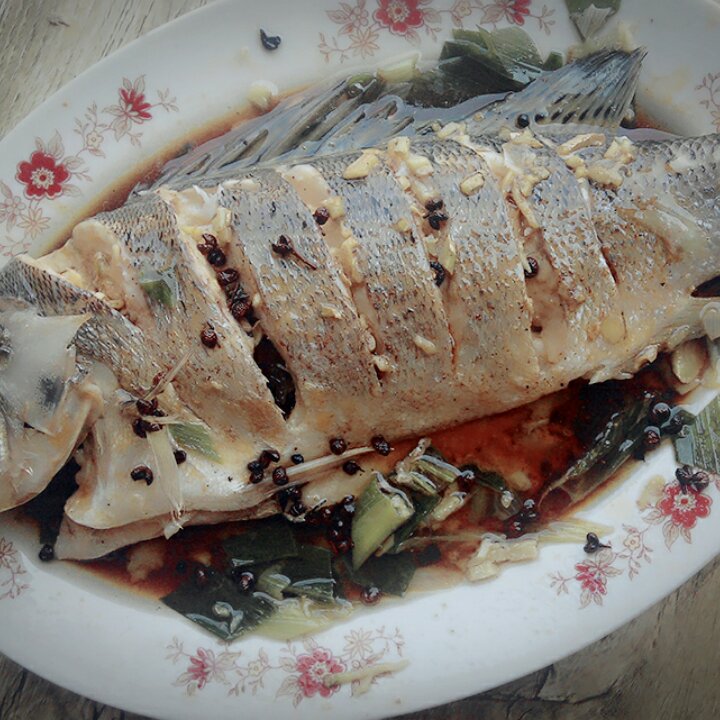 超入味清蒸鱼～清蒸鲈鱼桂花鱼（家常独创）