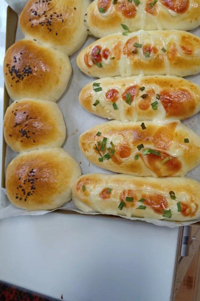 香葱芝士火腿面包  新手必修版
