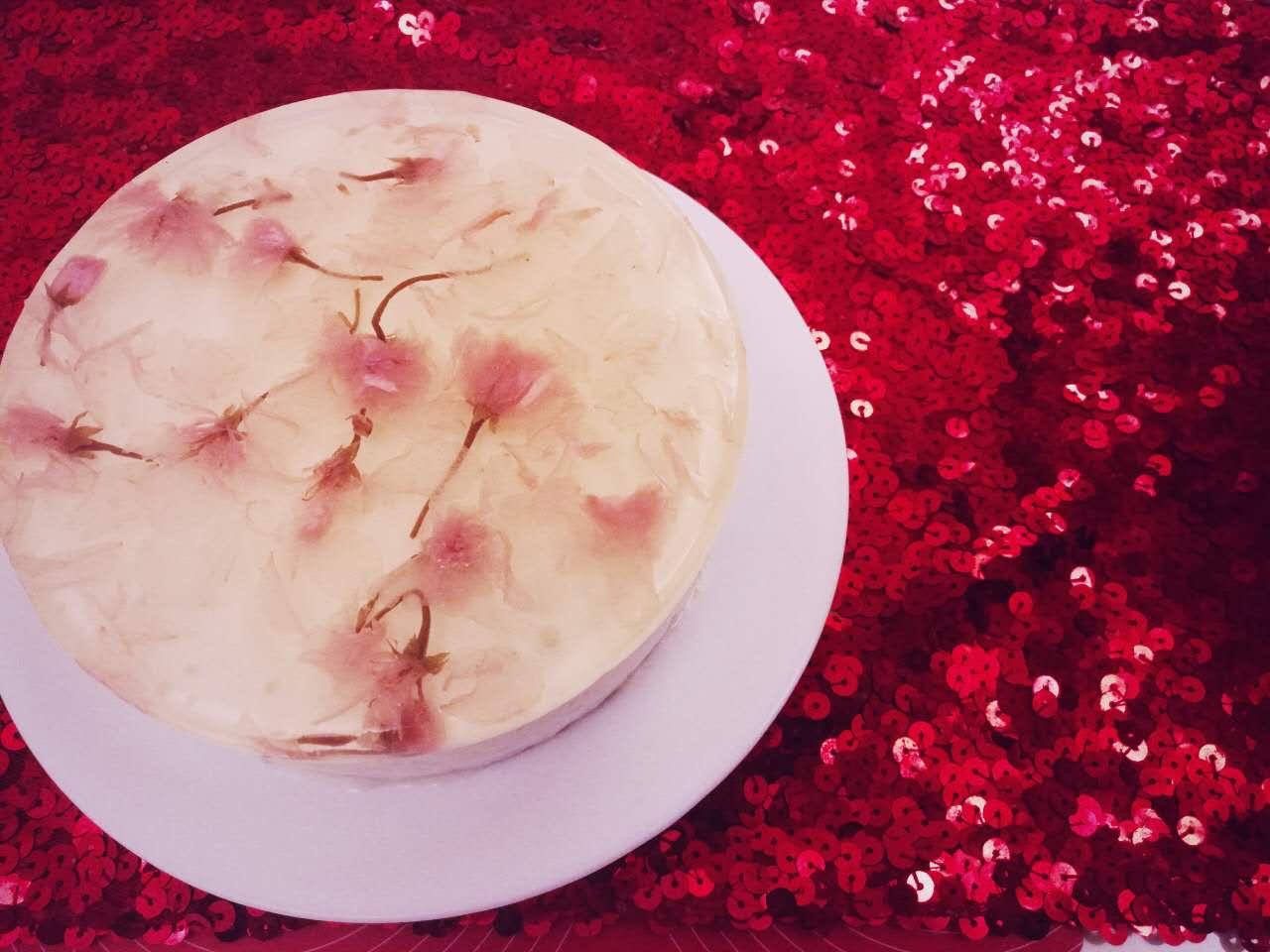 樱花蛋糕的做法