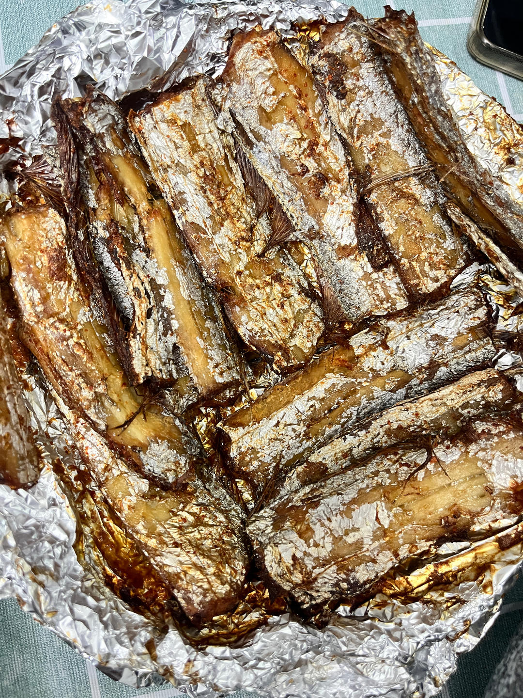 空气炸锅版香酥带鱼