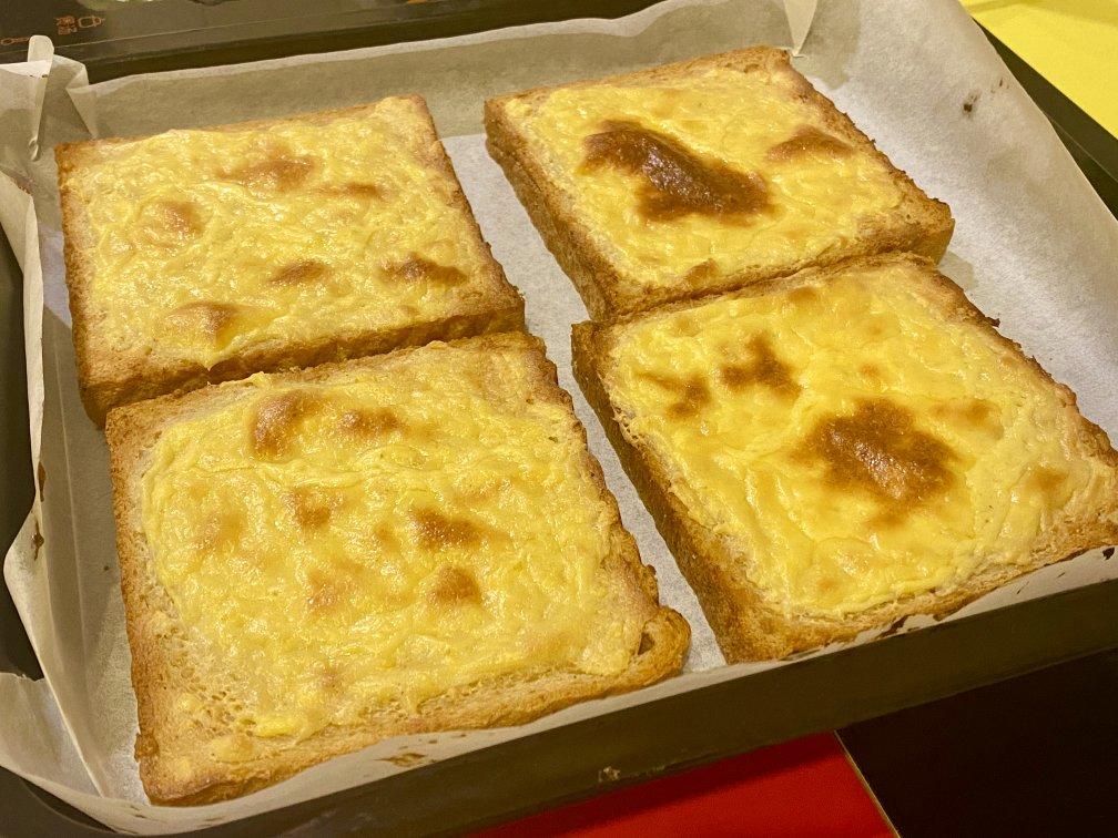 零失败快手岩烧乳酪(熔岩吐司)十分钟网红早餐，好吃哭