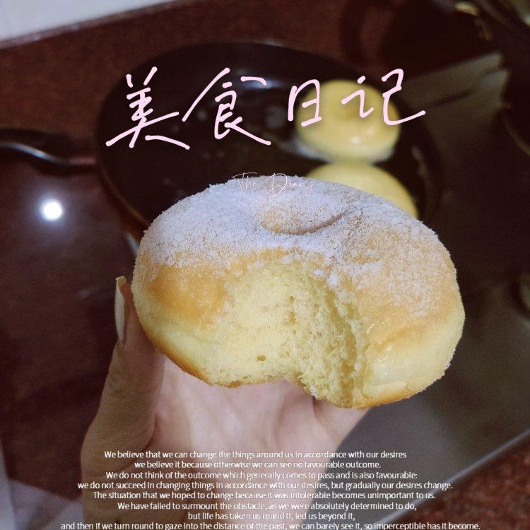 🍩超快手一小时低糖无需烤箱的甜甜圈（详细视频）