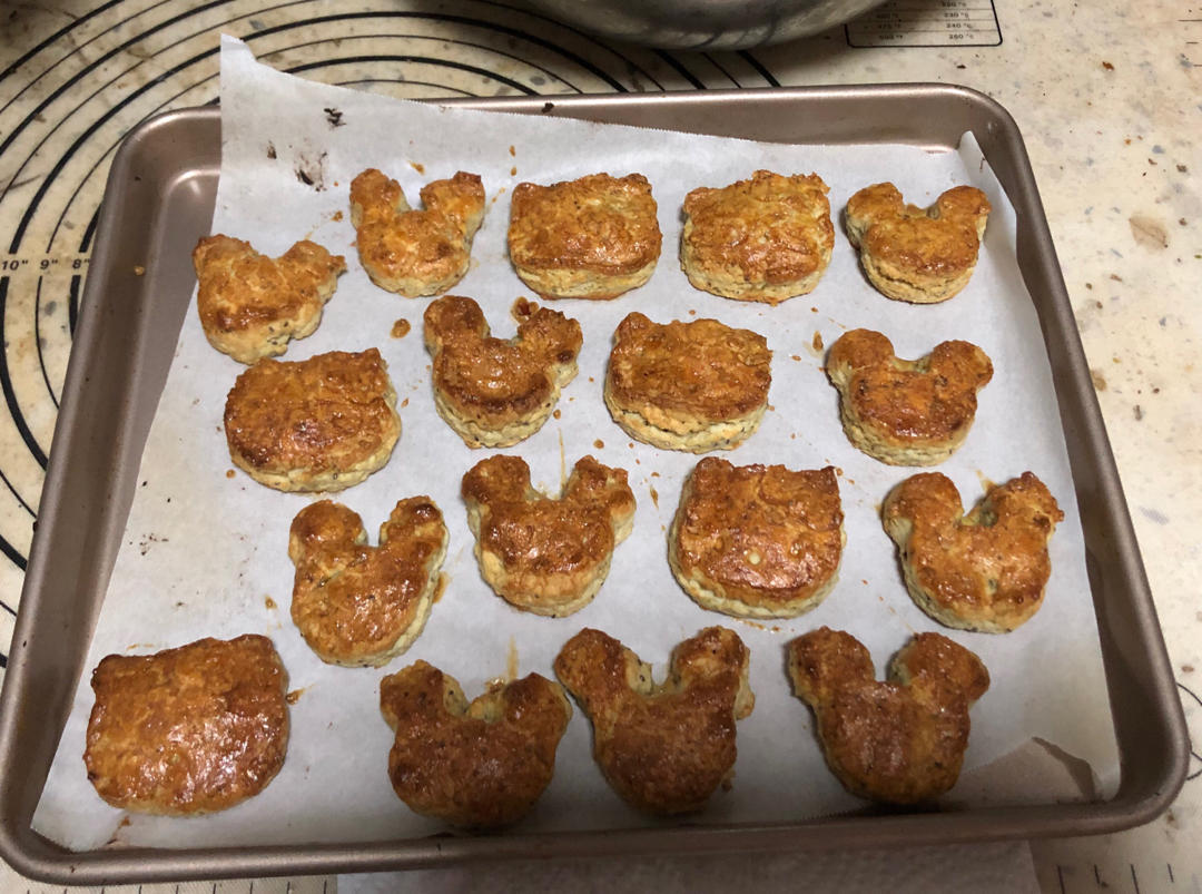 Mini司康~淡奶油消耗大法！