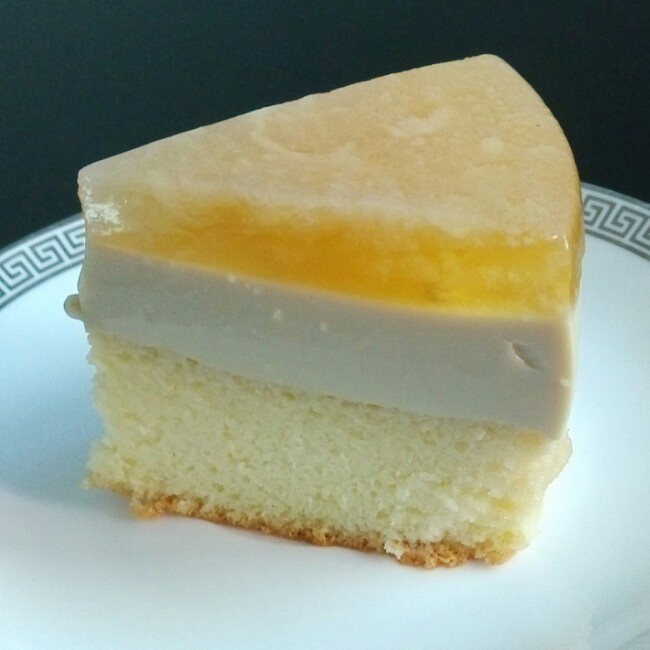 焦糖果冻布丁蛋糕