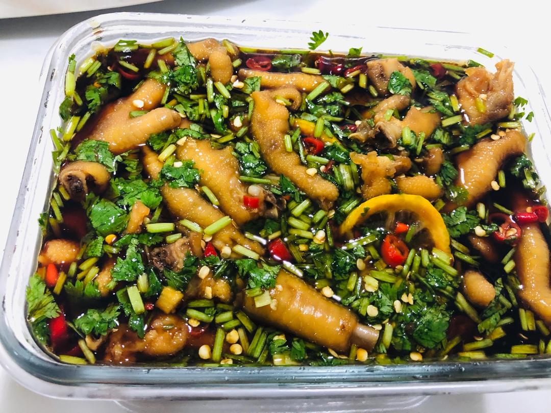 全抖音最好吃的～百香果柠檬鸡爪