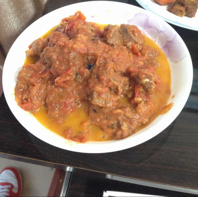 牛肉炖柿子