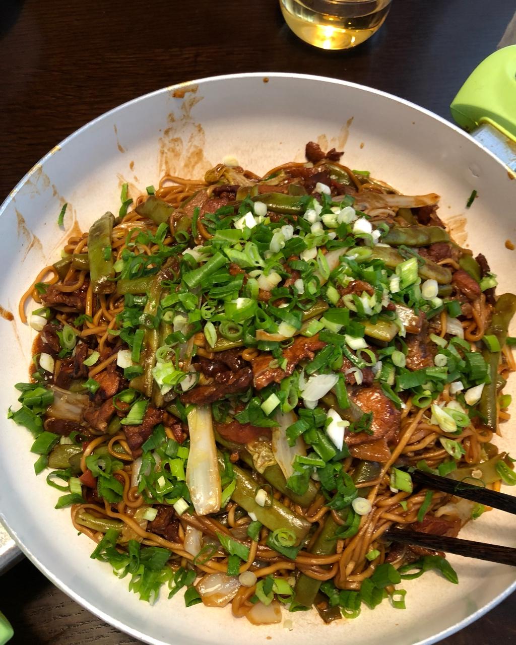 豆角焖面