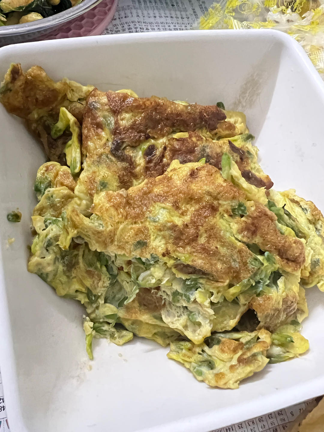 美味树上菜，槐花炒鸡蛋。附两种槐花保存方法。