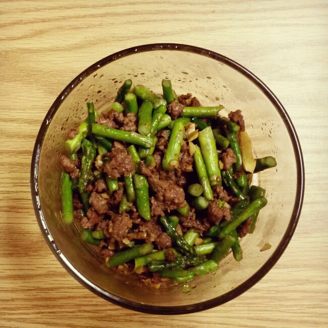 【曼食慢语】蚝油芦笋牛肉粒