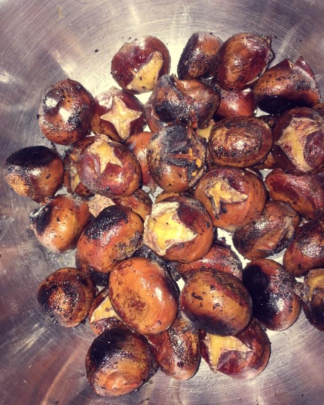 🔥无需烤箱❗️平底锅版糖炒栗子🌰做法超简单