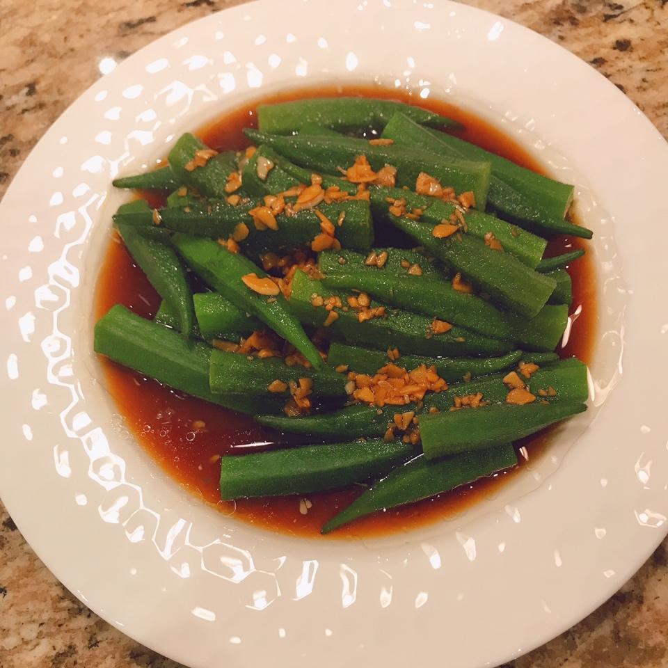 蒜蓉秋葵