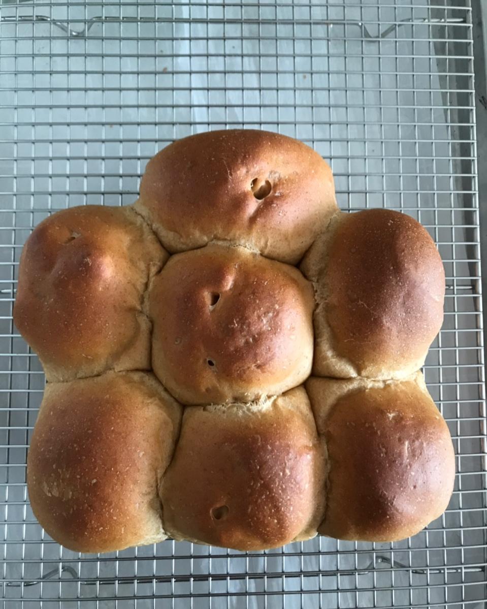 葡萄干肉桂轻全麦吐司（面包机版）丨健康·烘焙