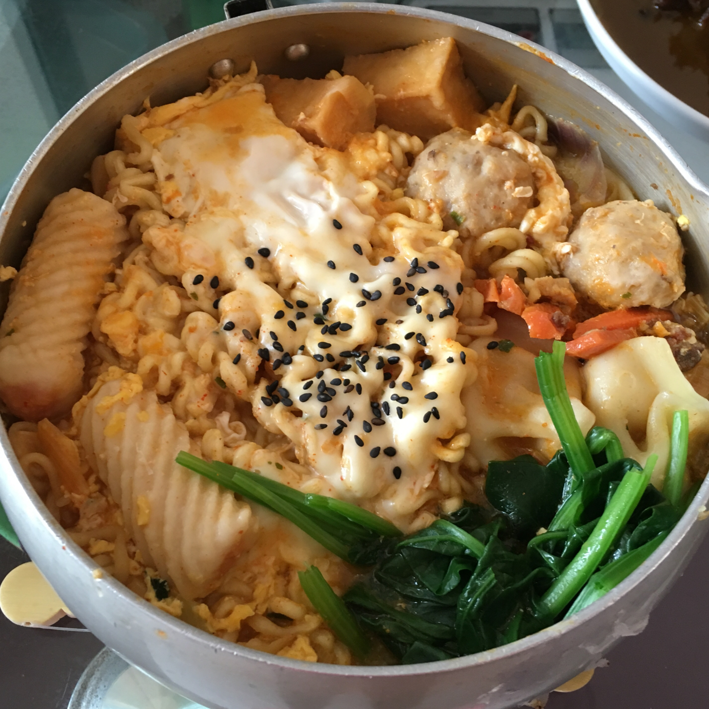 韩国部队锅拉面锅（超好吃）