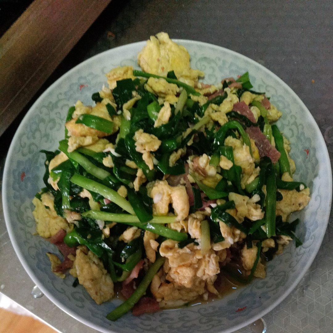韭菜炒鸡蛋