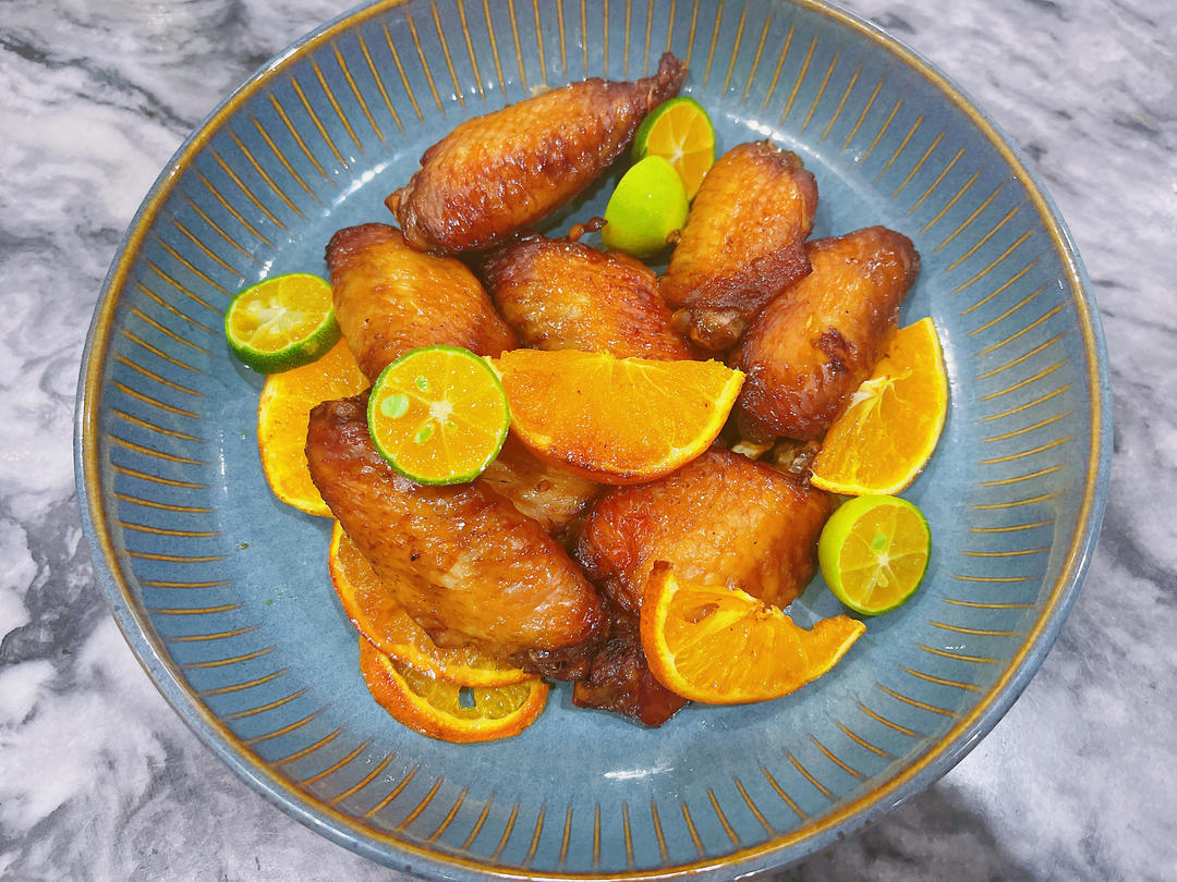 【香橙烤翅】