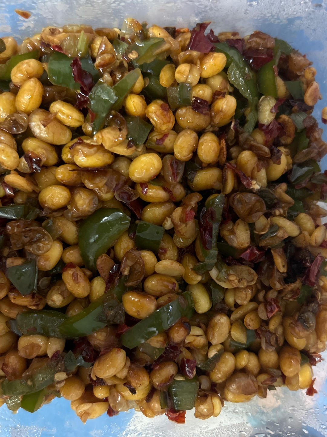 能吃三碗米饭的黄豆焖辣椒