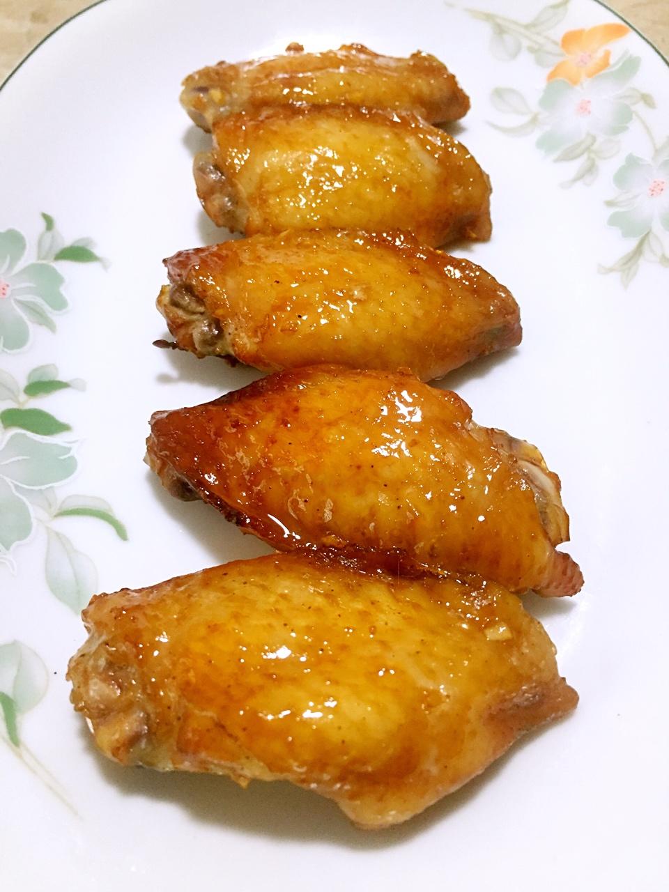 蜜汁鸡翅 Honey Coated Roast Chicken Wings