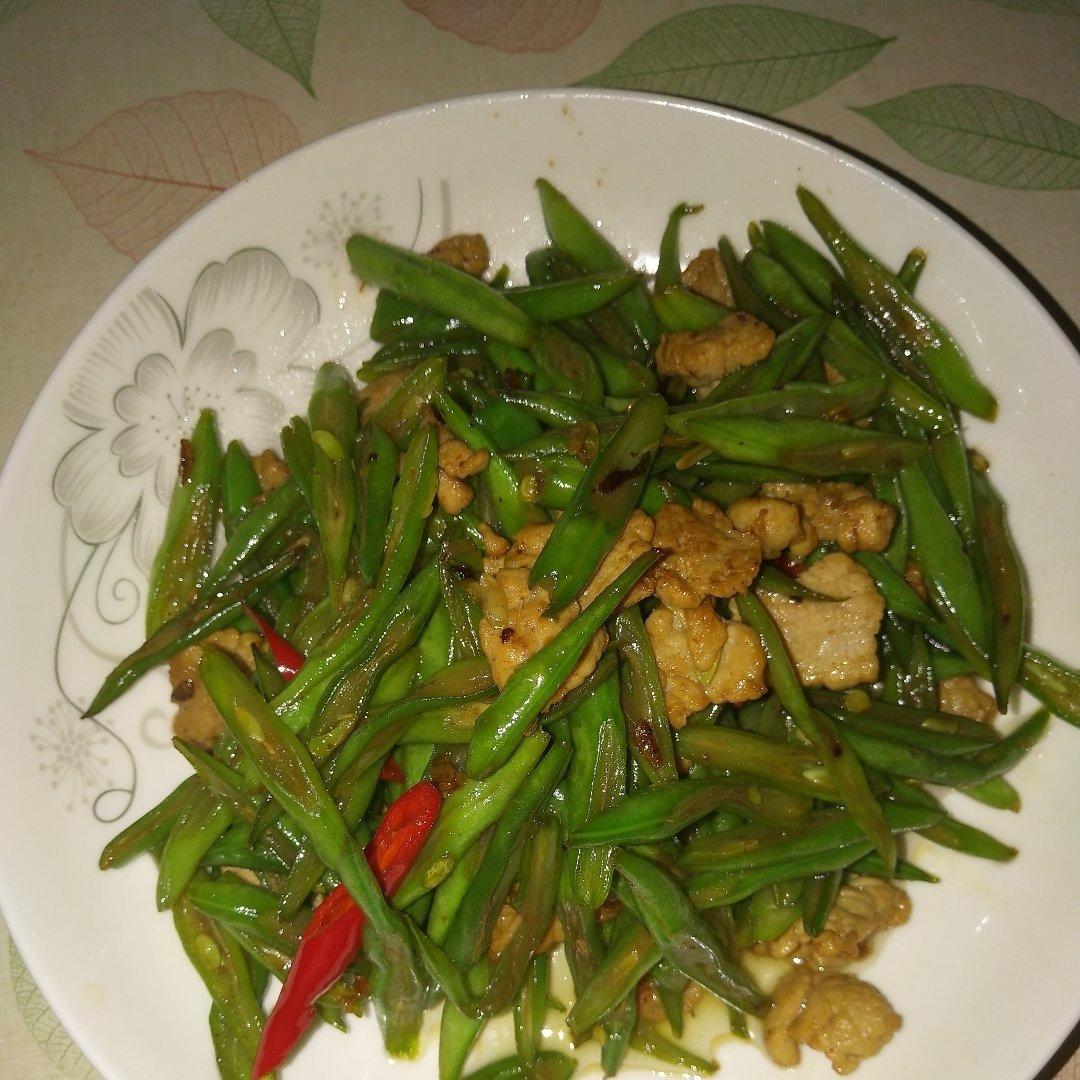 四季豆炒肉