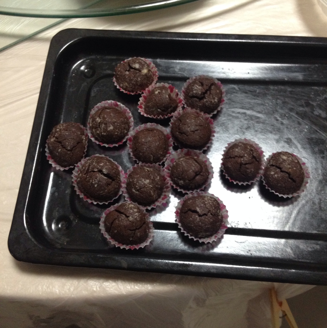 巧克力裂纹曲奇