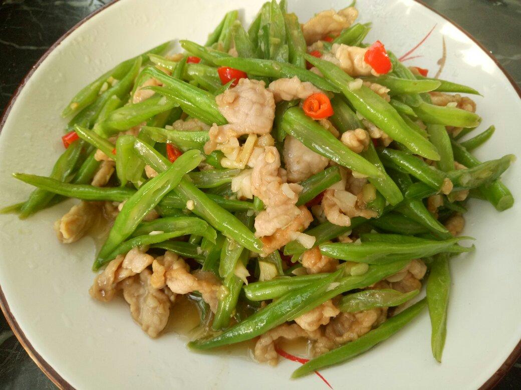 小炒四季豆