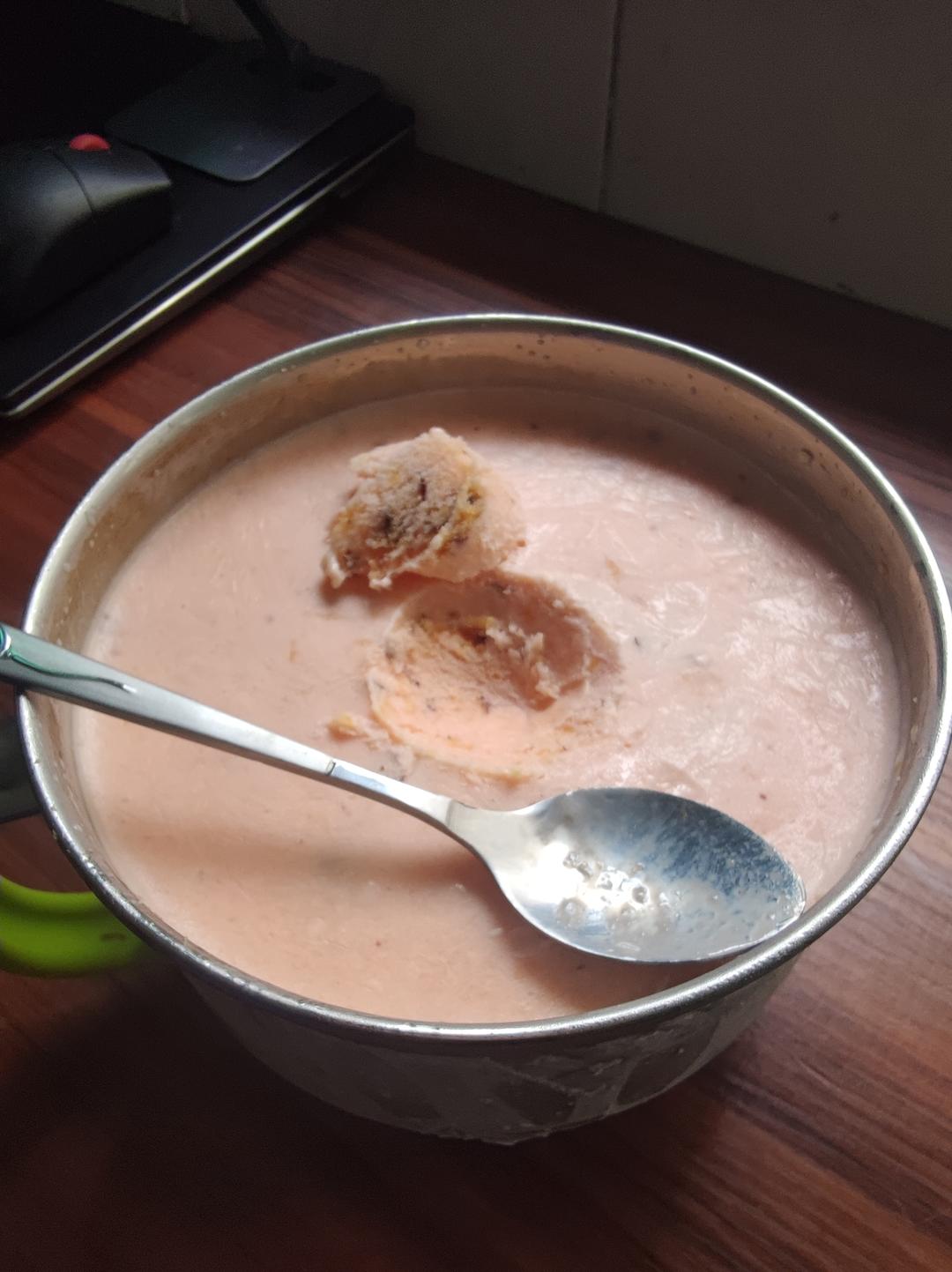 榛仁果肉冰淇淋（冰淇淋粉版）的做法