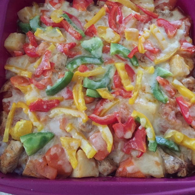 番茄鸡肉浓情焗饭【两人份】