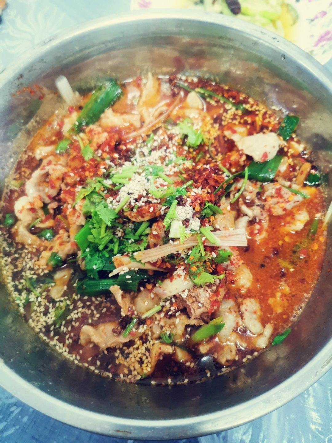水煮肉片（肯定不翻车）