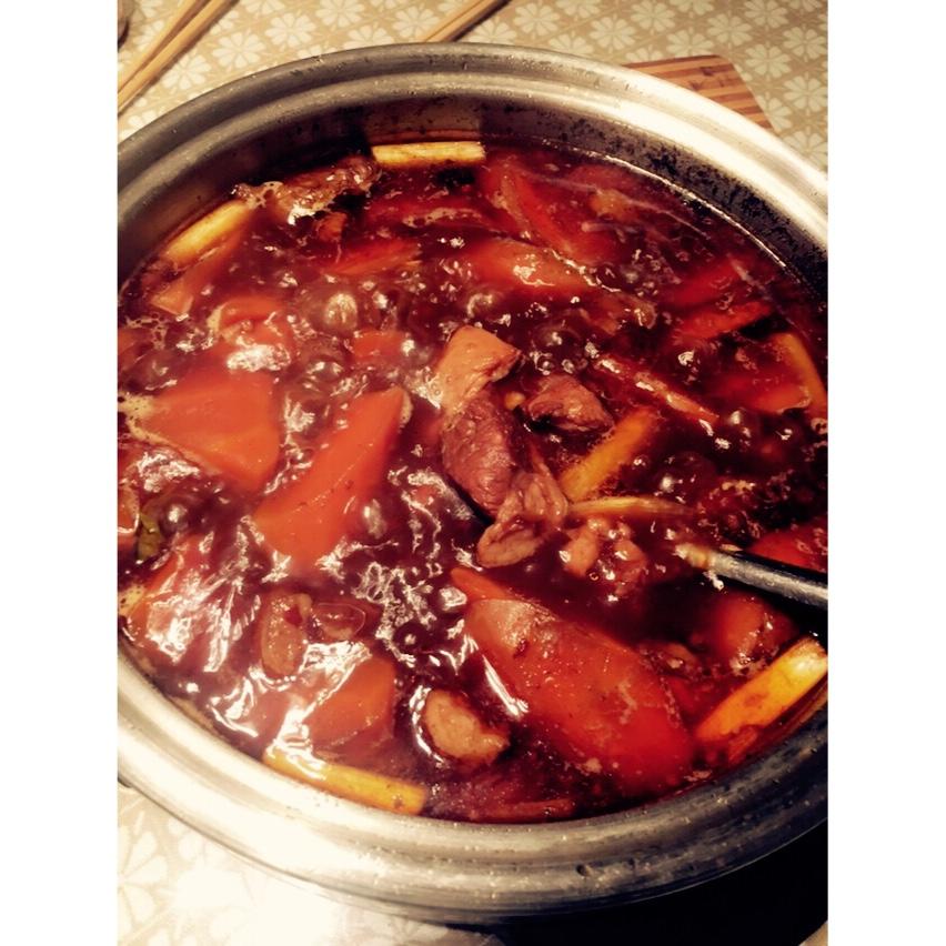 自制羊肉火锅（不用任何调料包）