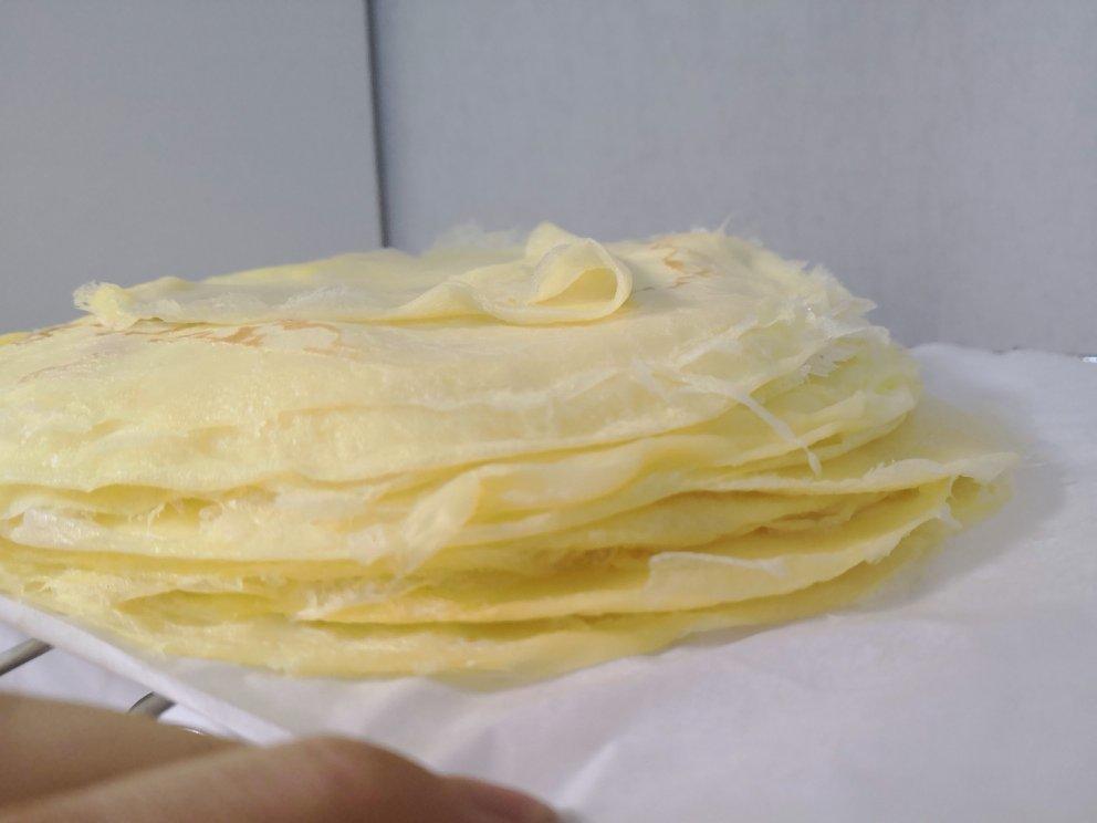 榴莲千层（超软糯蛋皮配方٩( ᐛ )و