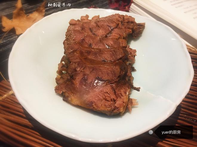 秘制酱牛肉的做法